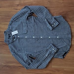 Banana Republic Gingham Woven Button Down